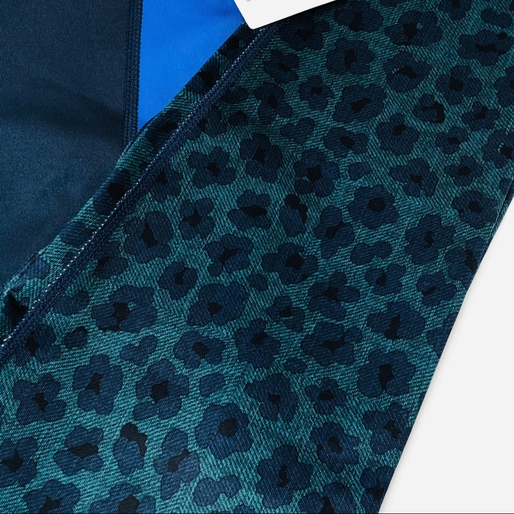 NWT Joylab Animal Print ColorBlock Leggings Medium - Picture 6 of 8